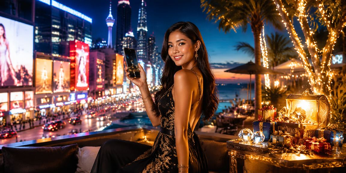 Pengalaman kasino mudah alih di Kuala Lumpur — antaramuka baccarat pada telefon pintar